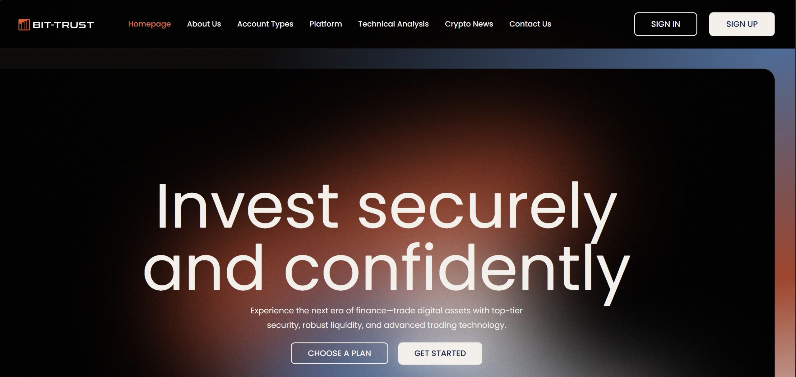 bittrust-finance.com главная страница