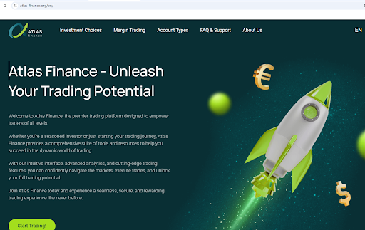 Atlas Financial Group Ltd: признаки риска, схема развода и шансы вернуть деньги